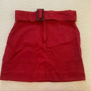 Red Banana Republic High Waisted Skirt. Size 6, brand new